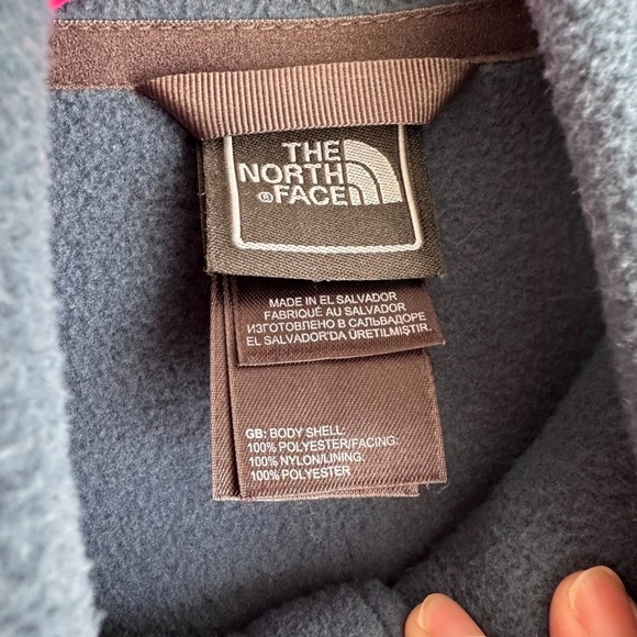 The North Face Teal 100 Glacier Full Zip Ladies Micro Fleece Jacket, S - Picture 3 of 7